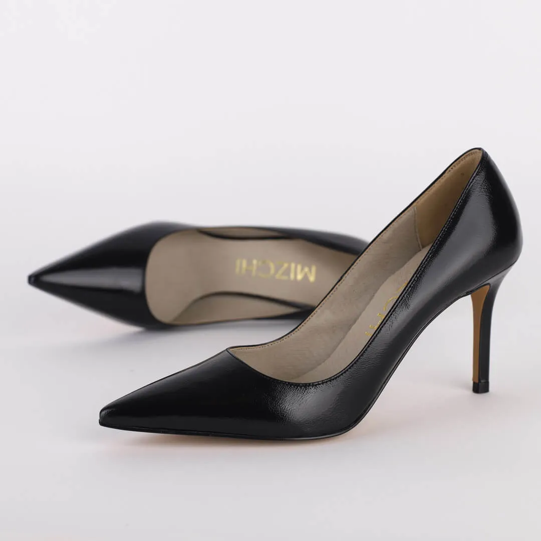 *UK size 2.5 - PETRONIA - beige, 9cm heels