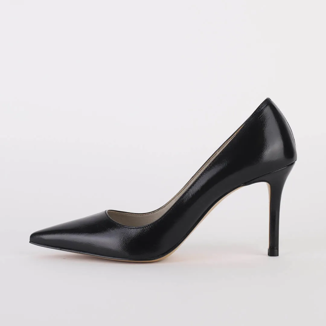 *UK size 2.5 - PETRONIA - beige, 9cm heels