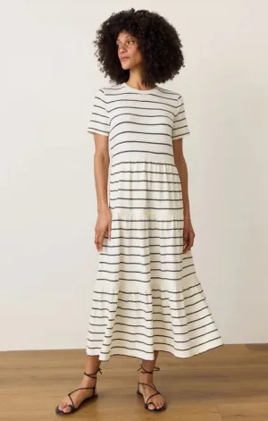 Vintage Slub Midi Dress